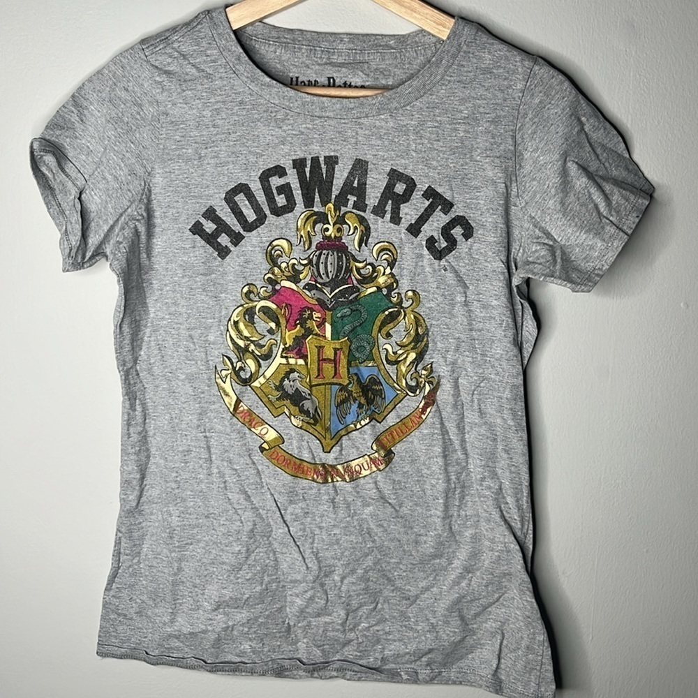 Women’s Harry Potter Hogwart’s XL T-shirt Grey